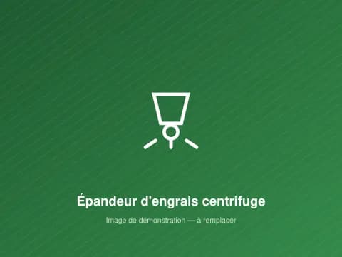 Épandeur d'engrais centrifuge