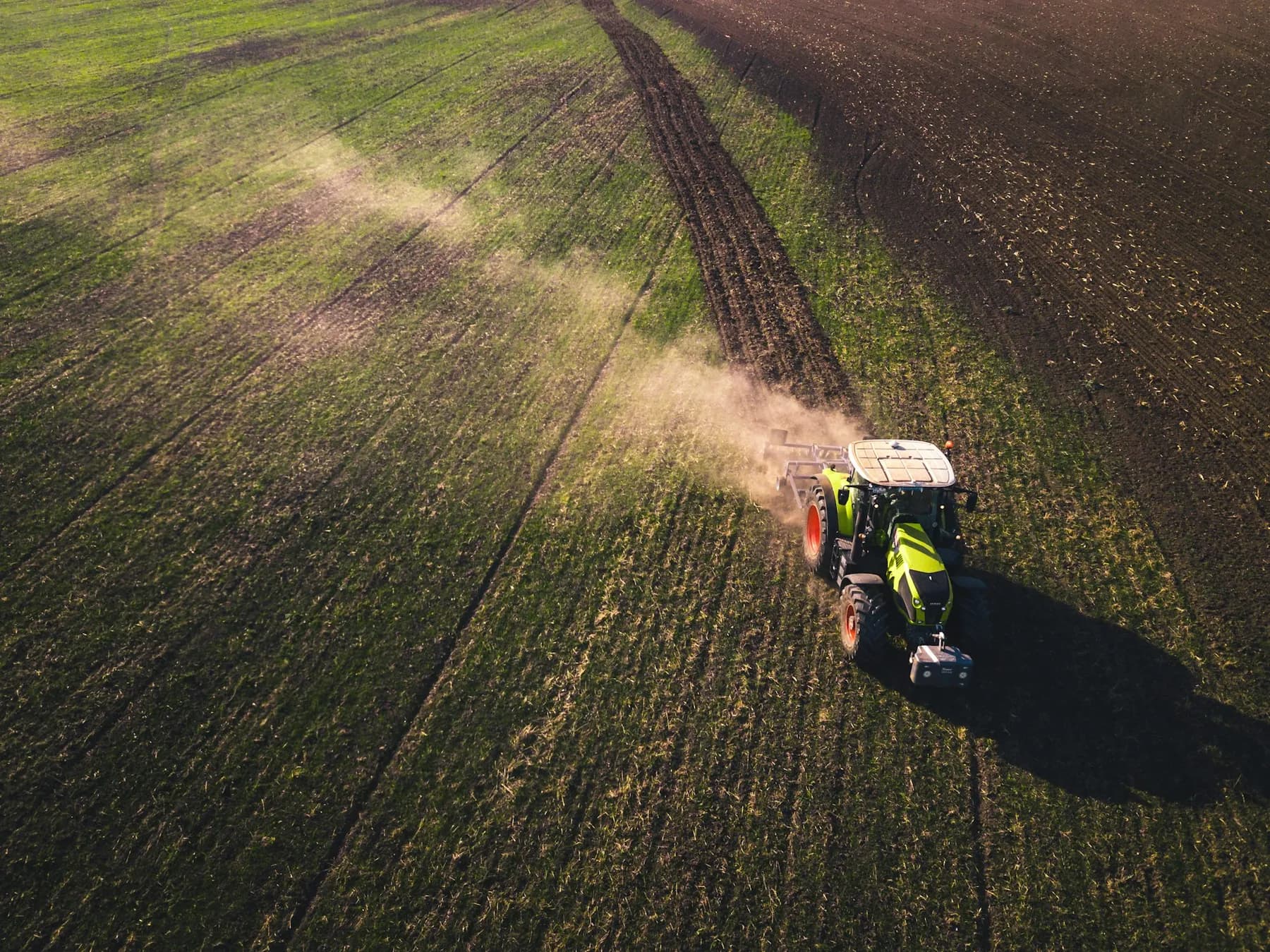 Tracteur grande puissance avec cabine