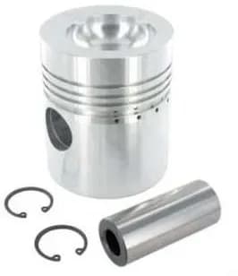 Piston de moteur avec axe et verrou 91.48 mm, MF 135, 148, 240, 240S, 155, 158